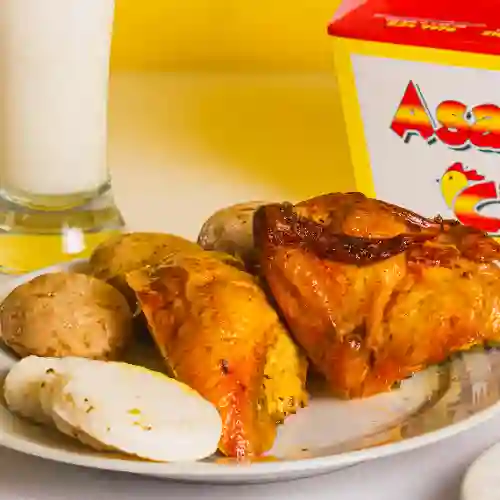 Un Cuarto Pollo Asado