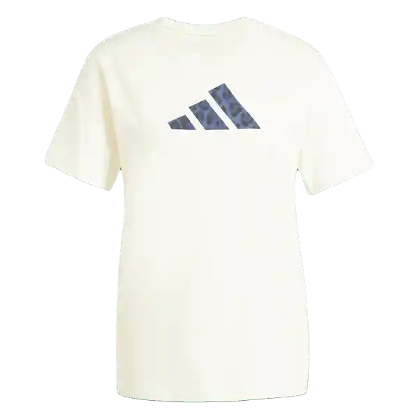 Adidas Camiseta Manga Corta Lifestyle de Mujer Blanco Talla L