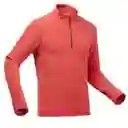 Quechua Buzo Polar Térmico Senderismo Hombre Rojo L mh100