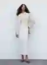 Top Molino Crudo Talla S Mujer Mango