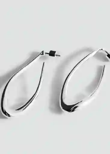 Pendientes Julia Plata Talla 99 Mujer Mango