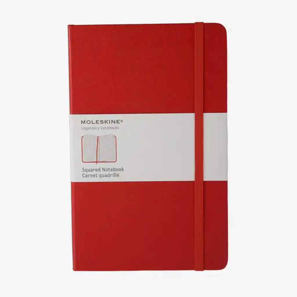 Inkanta Cuaderno Grande Cuadros Rojo Hc