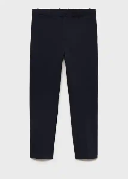 Pantalón Bologna Navy Talla 38 Hombre Mango