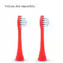 Kit de Cepillo Para Dientes Eléctrico Rojo Miniso