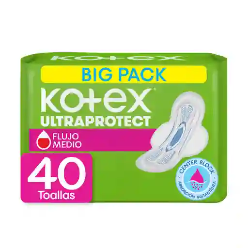 Toallas Femeninas Kotex Normal 40 Und