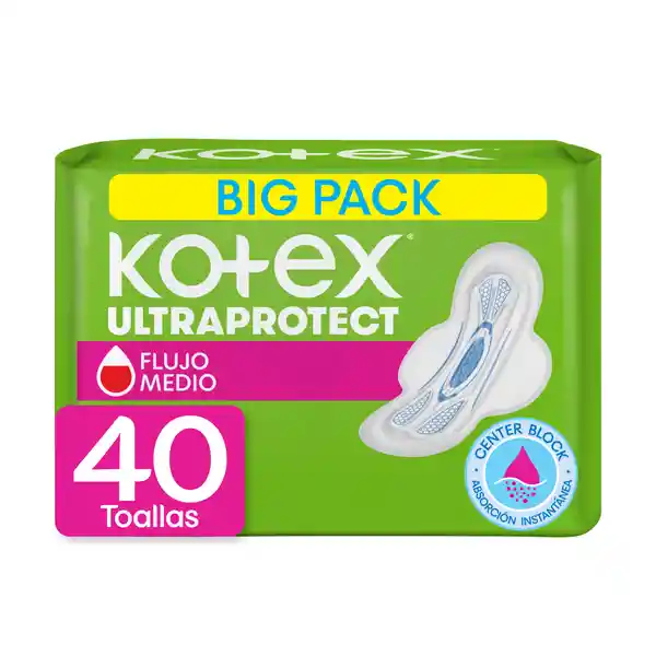 Toalla Femeninas Kotex Normal 40 Und