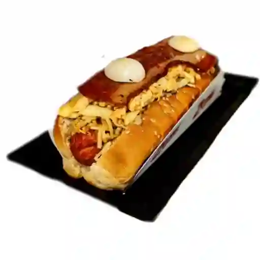Perro caliente especial tocineta