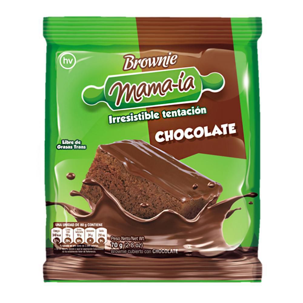 Mama-Ía Brownie de Chocolate 70 g