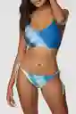 ONeill Top Bikini of The Wave Women Azul Talla S