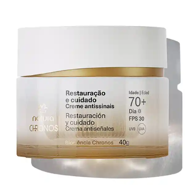 Crema Antiseñales Restauración y Cuidado 70+ Noche Derma Chronos