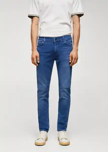 Pantalón Jean Patrick Tejano Medio Talla 42 Hombre Mango