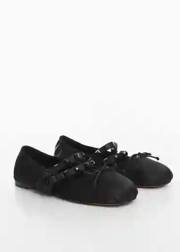 Zapatos Arne Mujer Negro Talla 36 Mango