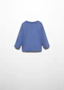 Camiseta Pycord Azul Talla 66 Niños Mango