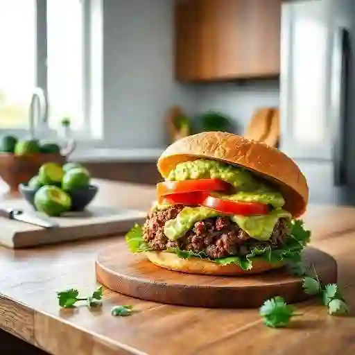 Hamburguesa Artesanal de Res