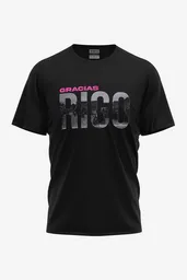 Camiseta Urbana Gracias Rigo Hombre Color Negro T. XL Go Rigo Go