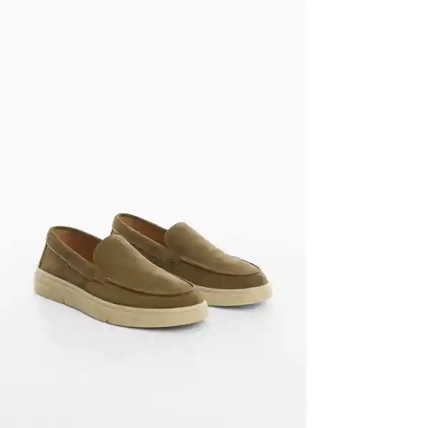 Zapatos Easy Khaki Talla 41 Hombre Mango