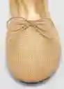 Zapatos Amelia1 Oro Talla 38 Mujer Mango
