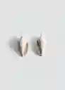 Pendientes Tamina Beige Talla 99 Mujer Mango