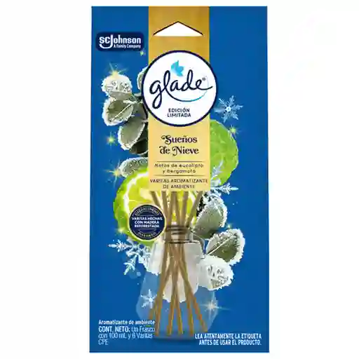 Glade Varita Aromatizante Edición Limitada Sueños de Nieve