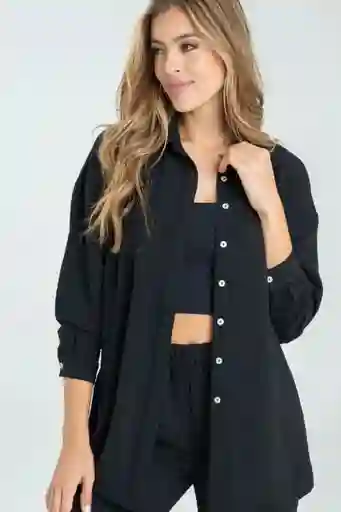 Camisa Harper Color Negro Talla XL Ragged