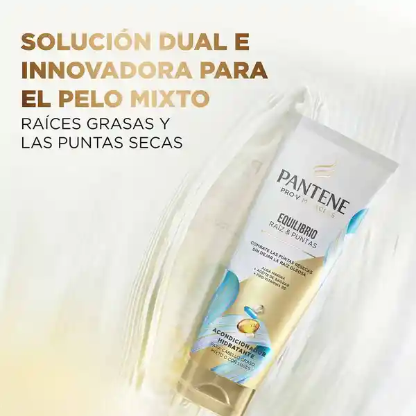 Acondicionador Pantene Pro-V Miracles Equilibrio Raiz y Puntas Hidratante Rinse 250 ml