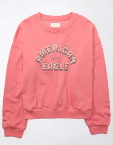 Buzo Mujer Rojo Talla: Medium American Eagle