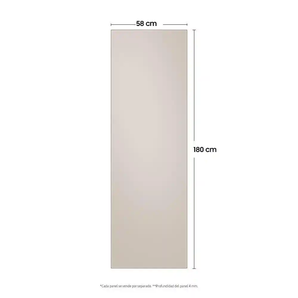 Samsung Panel Bespoke 1 Door RA-R23DAA39GG