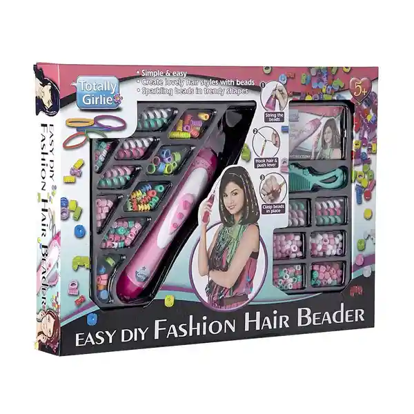 Toy Logic Set de Accesorios Para Para Niñas Fashion Hair Beade