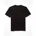 Camiseta Negro Talla X-small Hombre American Eagle