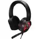 XPG Audífonos Diadema Gamer Emix H20 7.1 Negro/Rojo