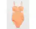 Traje de Baño Aerie Naranja Talla SMALL American Eagle