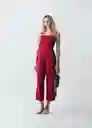 Enterizo Lexa Mujer Rojo Oscuro Rojo Rítmico Talla L 463G330 Naf Naf