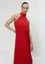 Vestido Leti-a Rojo Talla XS Mujer Mango