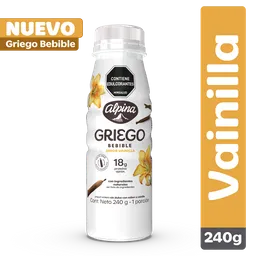 Alpina Yogurt Griego Bebible Vainilla