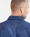 Camisa Manga Larga Osc Azul Clásico Oscuro Talla M Chevignon