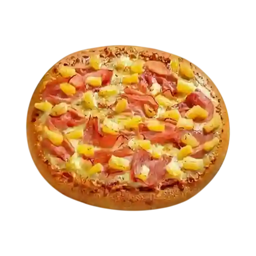 Pizza Personal de Pollo Hawaiana