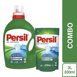 Persil Acción Profunda 830 mL + Persil Acción Profunda 3 L