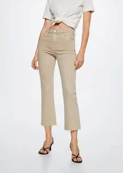 Jeans Sienna Arena Talla 34 Mujer Mango