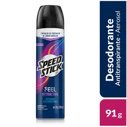 Speed Stick Desodorante Hombre Spray Feel Attractive 91 g