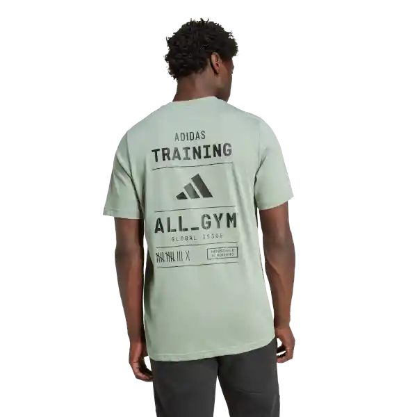 Adidas Camiseta Tr Cat G T Entrenamiento Hombre Verde Talla L