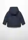 Abrigo Anorak Huskyb Navy Talla 67 Niños Mango