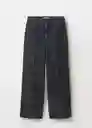 Jean Brigitte Tejano Negro Talla 40 Mujer Mango