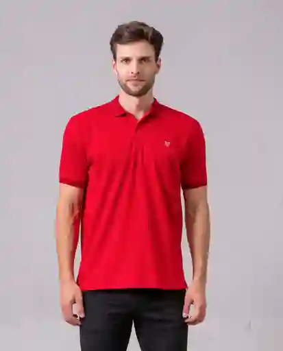 Camisa Polo Hombre Rojo Talla XL 25464 Rifle