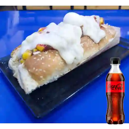 Combo Maxchoriperro + Coca-Cola CERO 400ml
