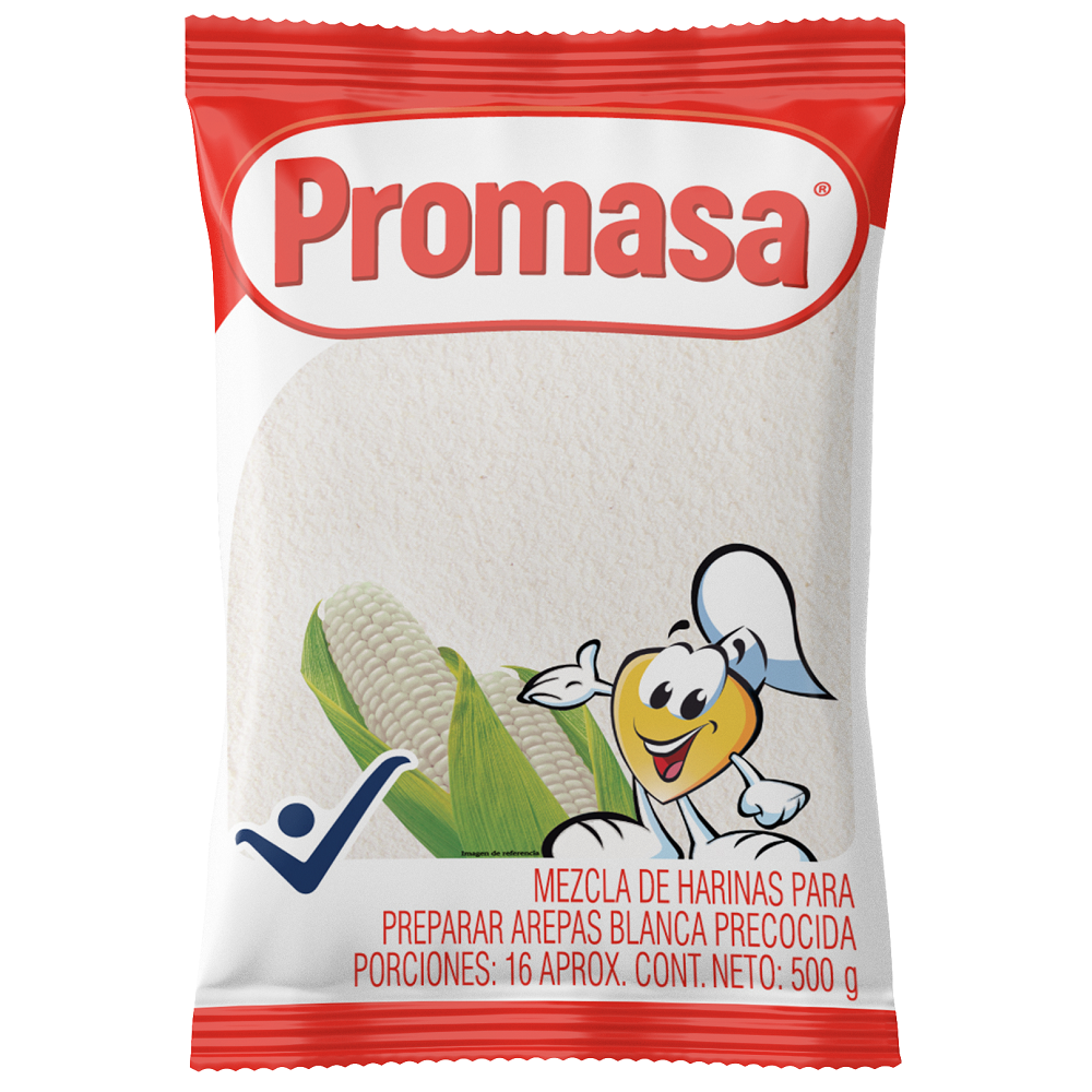Promasa Harina Precocida Maíz Blanca 500g
