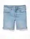 Short Mujer Azul Talla 10 400381268011 American Eagle