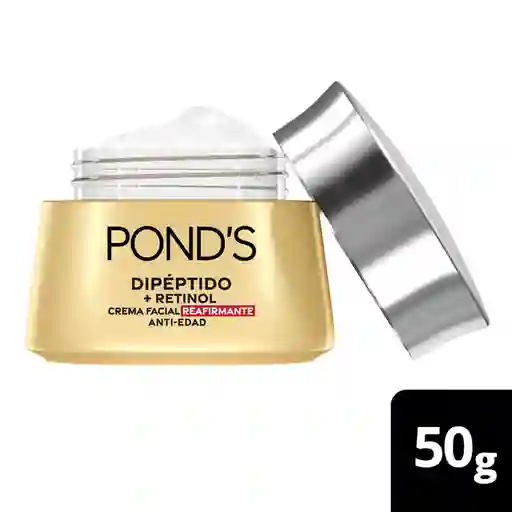 Pond's Crema Antiedad Firmeza Con Dipéptidos +50 Años 50 g