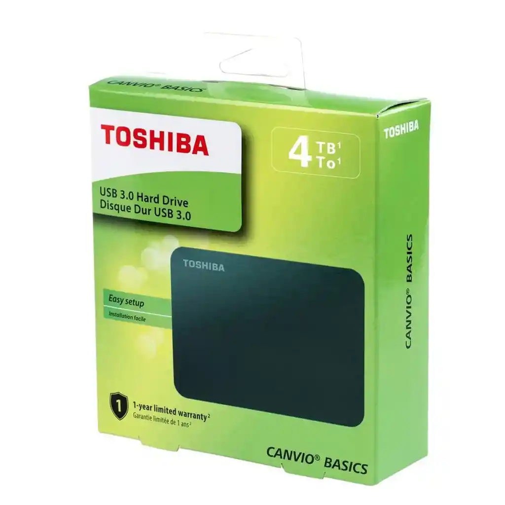 Disco Externo 4tb Toshiba Canvio Basics Usb 3.0