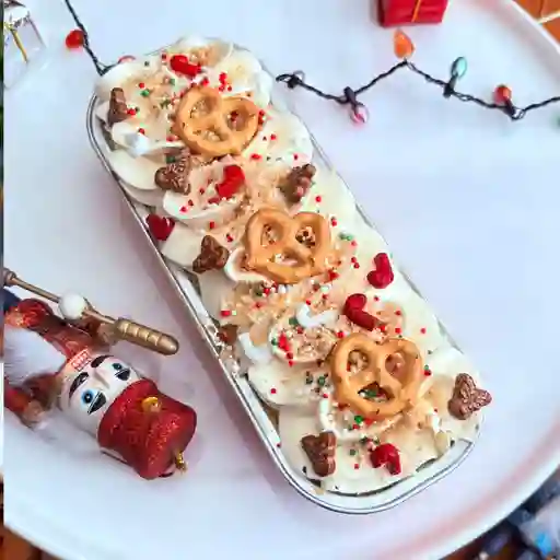 Torta 3 leches navideña