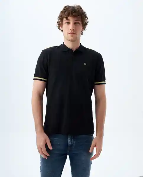 Camiseta Hombre Negro Talla S 809f005 Americanino